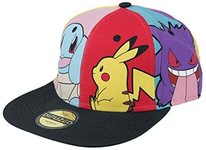 Casquette avec personnages Pokémon