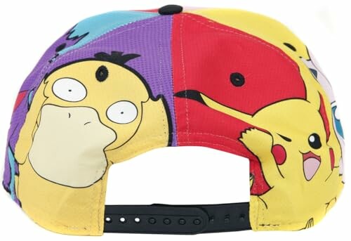 Casquette Pokémon Multicolore