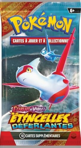 Paquet de cartes Pokémon Écarlate et Violet Étincelles Déferlantes