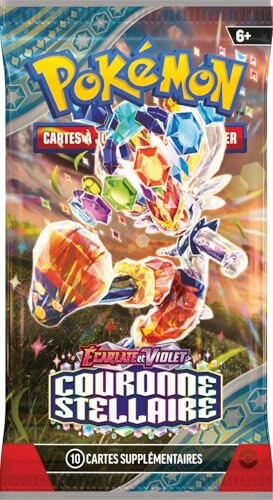 Paquet de cartes Pokémon Couronne Scintillante.