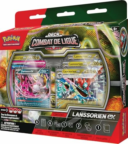 Boîte de deck Pokémon Combat de Ligue Lanssorien ex