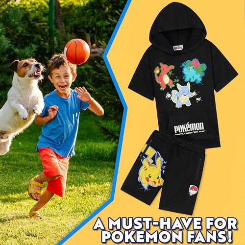 Short à Capuche Pokémon