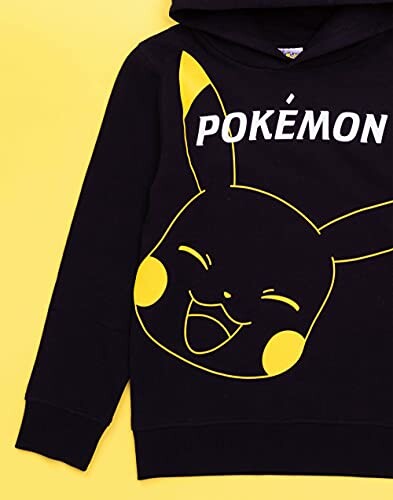 Sweat à capuche Pokémon avec motif de Pikachu.