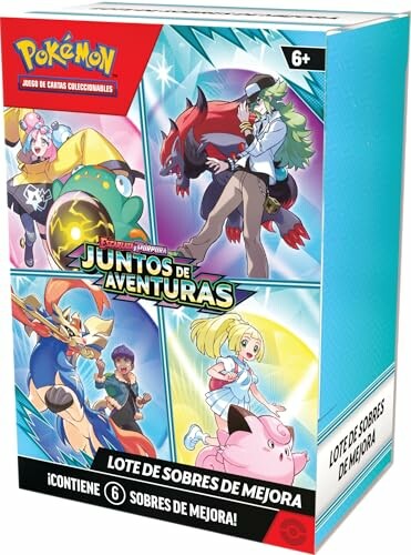 Boîte de cartes Pokémon Juntos de Aventuras