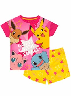Pyjama pour enfants avec personnages Pokémon.