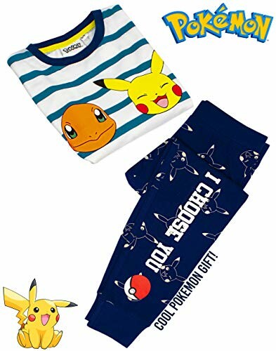 Pyjama Pokémon avec Pikachu et Salamèche