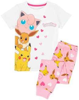 Pyjama enfant avec Pikachu, Evoli et Rondoudou