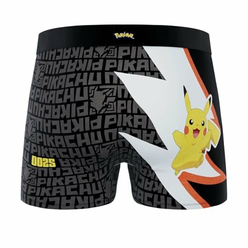 Boxer avec motif Pikachu de Pokémon.