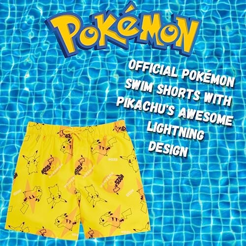 Shorts de Bain Pikachu