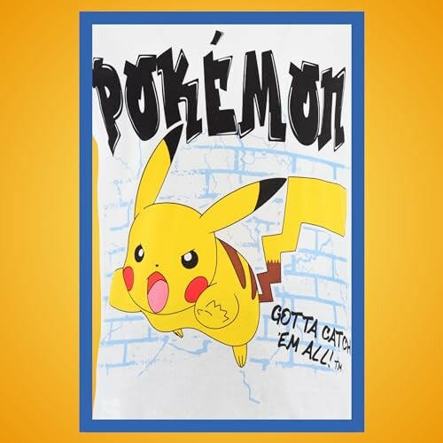 T-shirt Pokémon avec Pikachu en avant