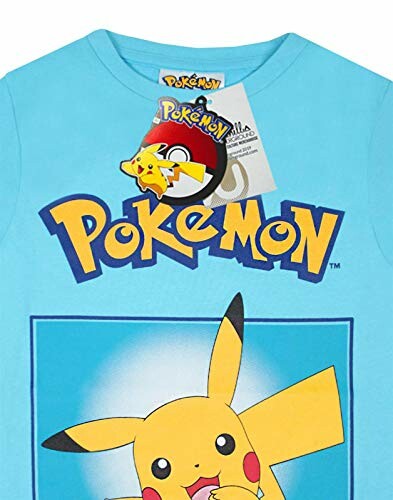 T-shirt bleu avec Pikachu de Pokémon