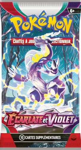 Paquet de cartes Pokémon Écarlate et Violet