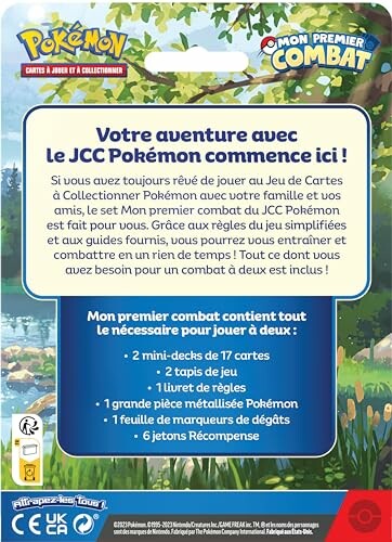 Boîte de démarrage JCC Pokémon avec description en français