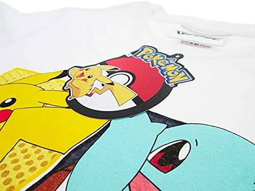 T-shirt avec Pikachu et Carapuce de Pokémon