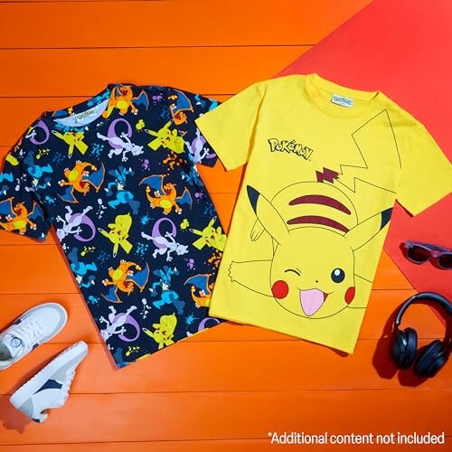 T-Shirts Pokémon à Manches Courtes