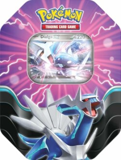Boîte de jeu de cartes Pokémon avec Dialga EX