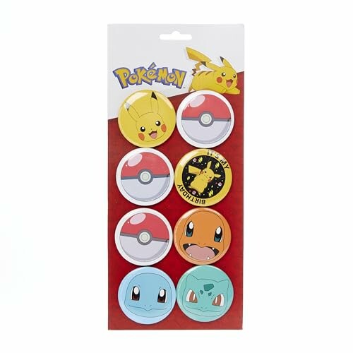 Badges Pokémon Amscan