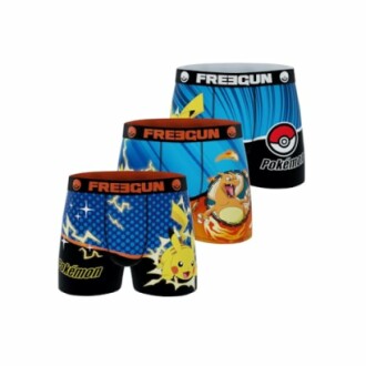 FREEGUN Boxers Enfant Pikachu