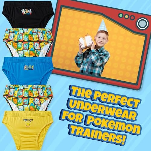 Sous-vêtements Pokémon pour Garçons