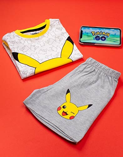 Pyjama Pokémon Pikachu Visage