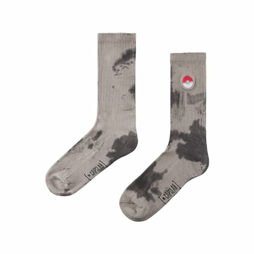 Paire de chaussettes grises avec motif Pokémon