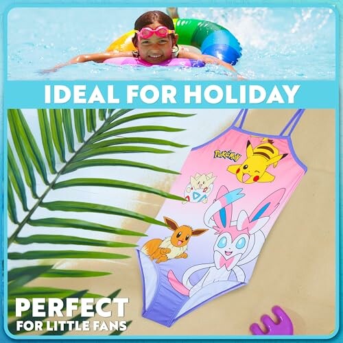 Maillot de Bain Pokémon Fille