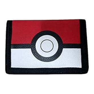 Portefeuille à thème Pokémon avec design de Pokéball.
