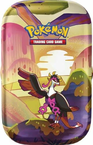 Boîte de jeu de cartes Pokémon avec illustration de créature