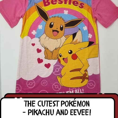 Nuisette Pokémon Pikachu et Eevee