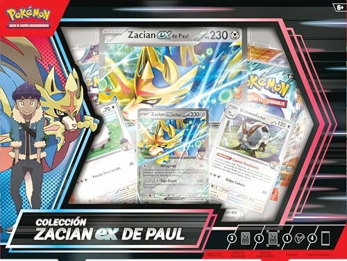 Boîte de collection Pokémon Zacian EX
