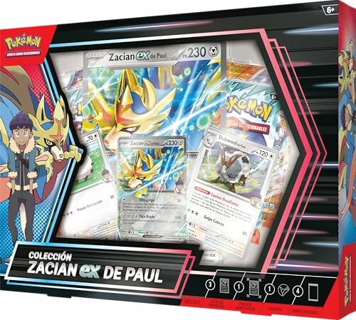 Boîte de collection Pokémon Zacian EX