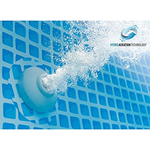 Système d'aération de piscine avec bulles