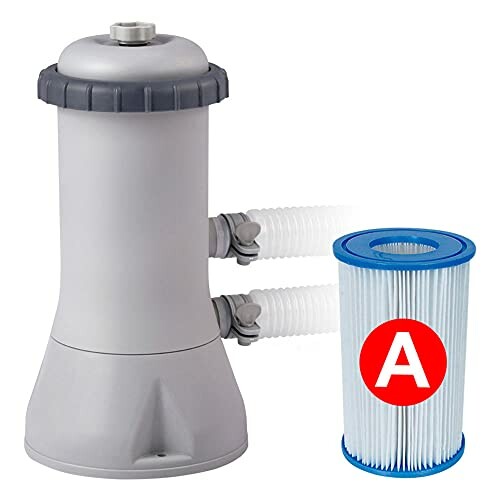 Système de filtration de piscine avec cartouche