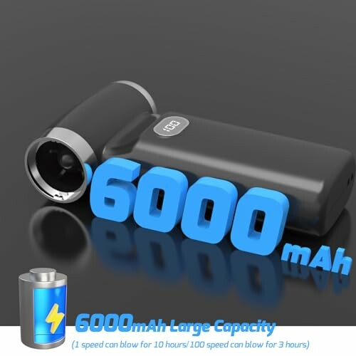 Pompe à air portable avec capacité de 6000mAh
