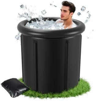 ISOISL Tonneau de Bain de Glace