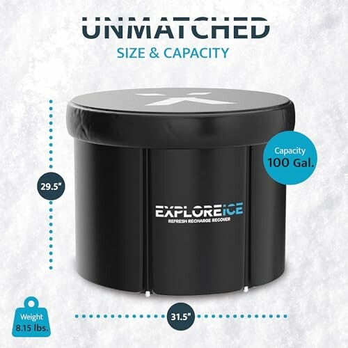 Baignoire de glace Explore Fitness