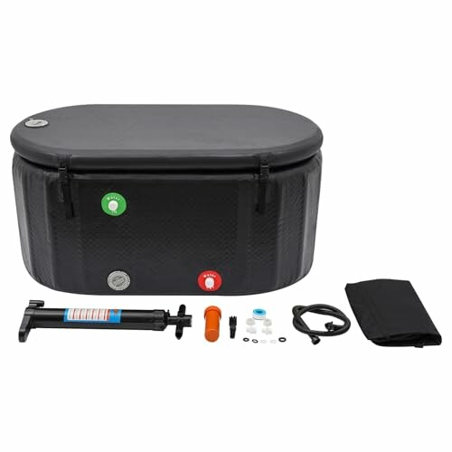 Kit de spa portable avec accessoires.