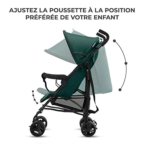 Poussette ajustable avec siège inclinable pour enfant