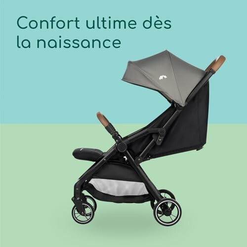 Poussette avec confort ultime dès la naissance