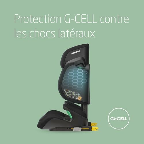 Siège auto avec protection G-CELL contre chocs latéraux.