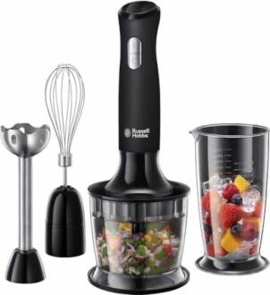 Russell Hobbs Mixeur Plongeant 3en1 Noir Mat