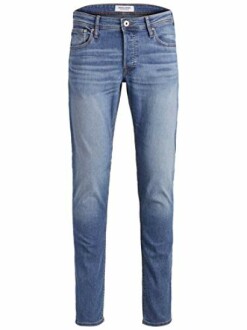 Jean slim bleu pour homme