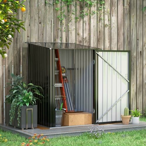 Outsunny Abri de Jardin 1m²