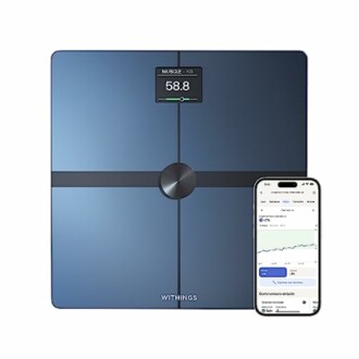 Balance intelligente avec application mobile affichée