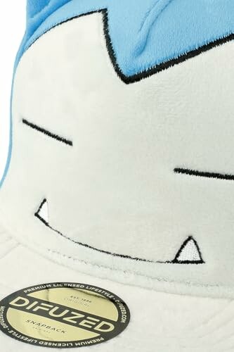Casquette Pokémon Snorlax avec étiquette Difuzed