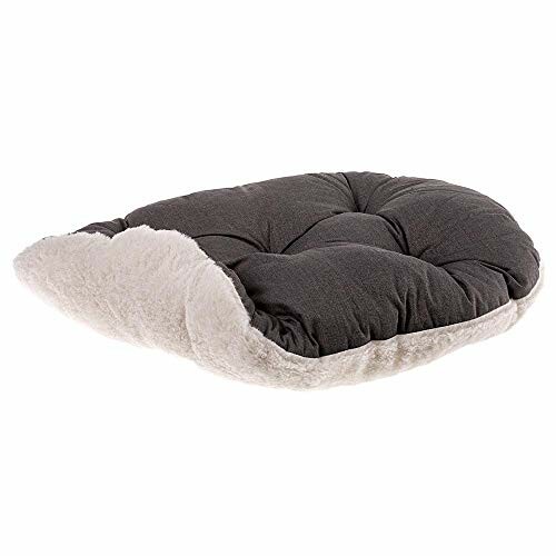 Coussin doux pour chien avec doublure en peluche