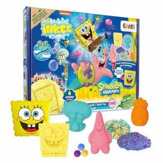 INKEE Coffret de Bain Bob l'Éponge