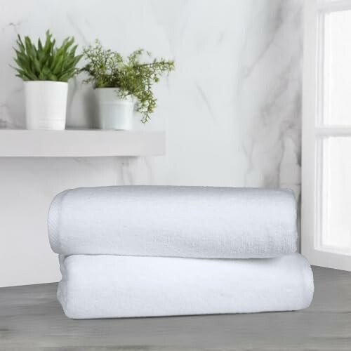 Serviettes de Bain Amazon Basics