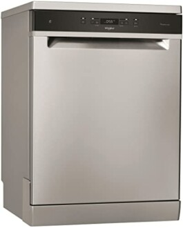 Lave-vaisselle en acier inoxydable moderne.