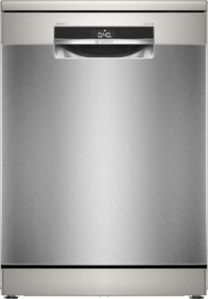 Lave-vaisselle en acier inoxydable moderne.